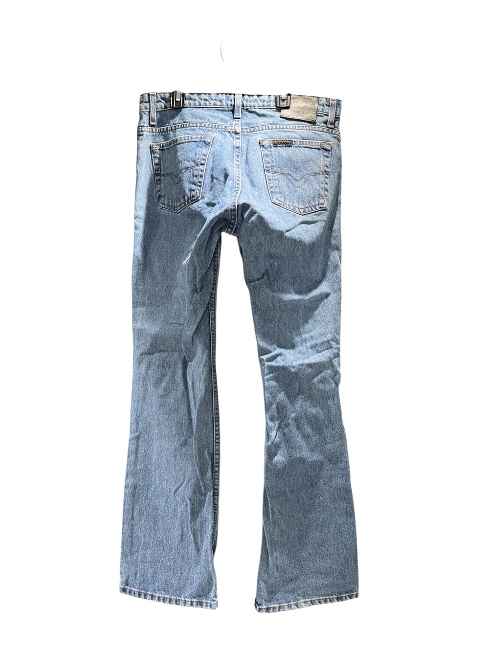 Vintage Harley-Davidson Straight Leg Medium Wash Women's Denim Jeans Size 10 - Picture 4 of 9